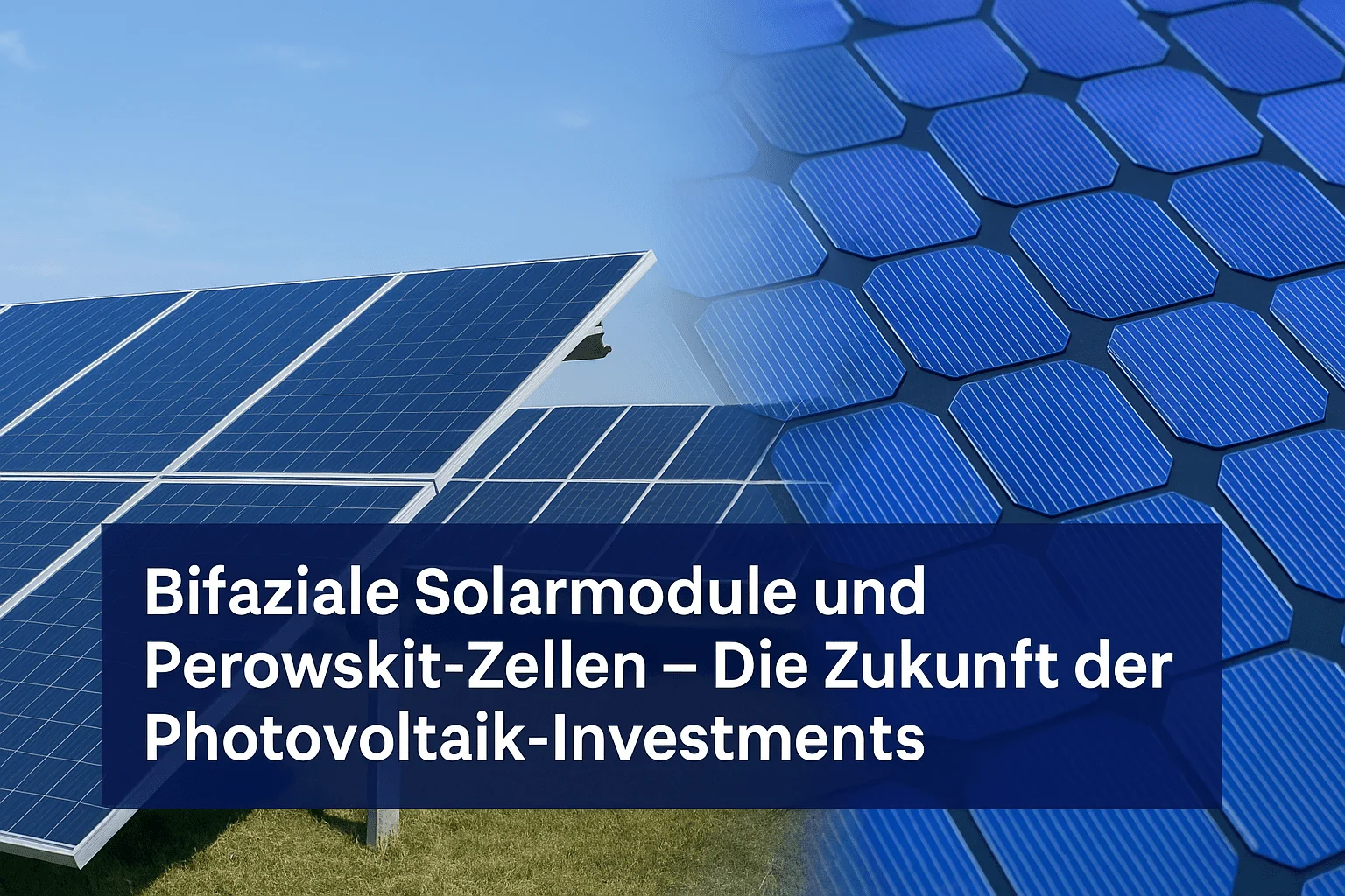 Bifaziale Solarmodule und Perowskit-Zellen – Die Zukunft der Photovoltaik-Investments