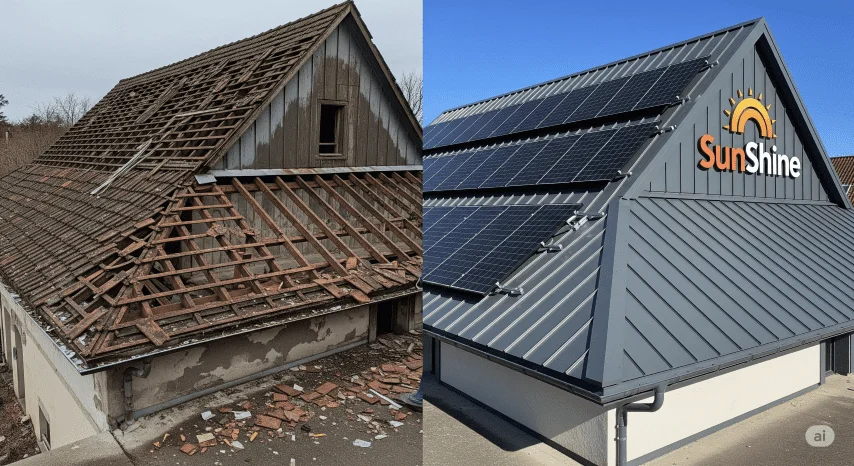 Kostenlose Dachsanierung mit Photovoltaik – Chancen für Eigentümer mit SunShine Sales GmbH Kostenlose Dachsanierung mit Photovoltaik – Chancen für Eigentümer mit SunShine Sales GmbH